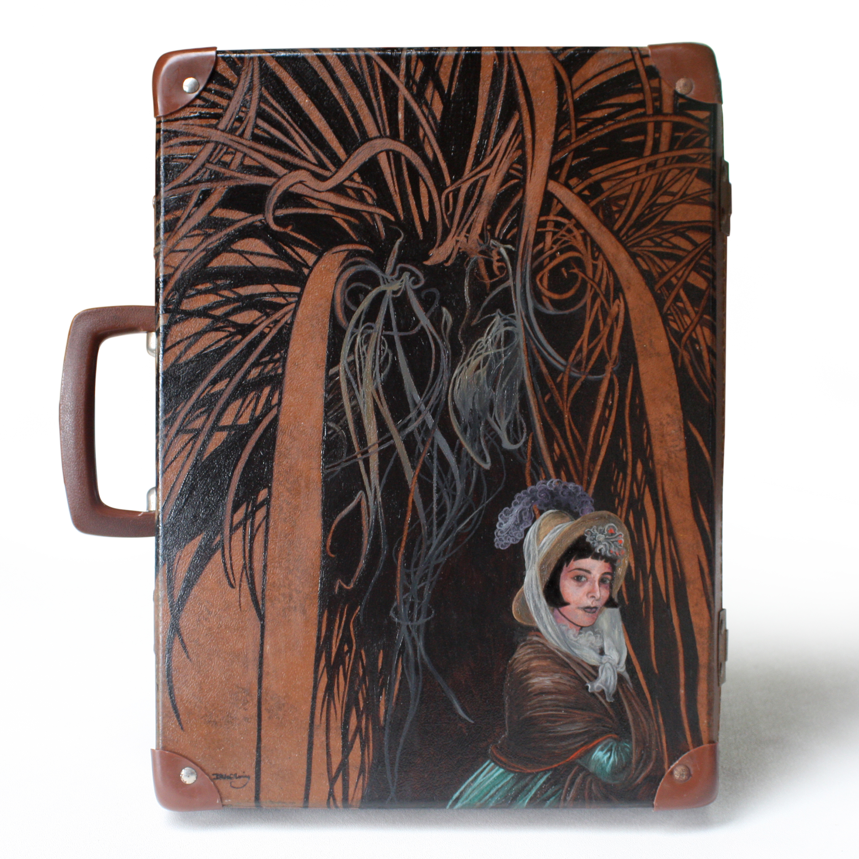 oil on case – 380 x 281