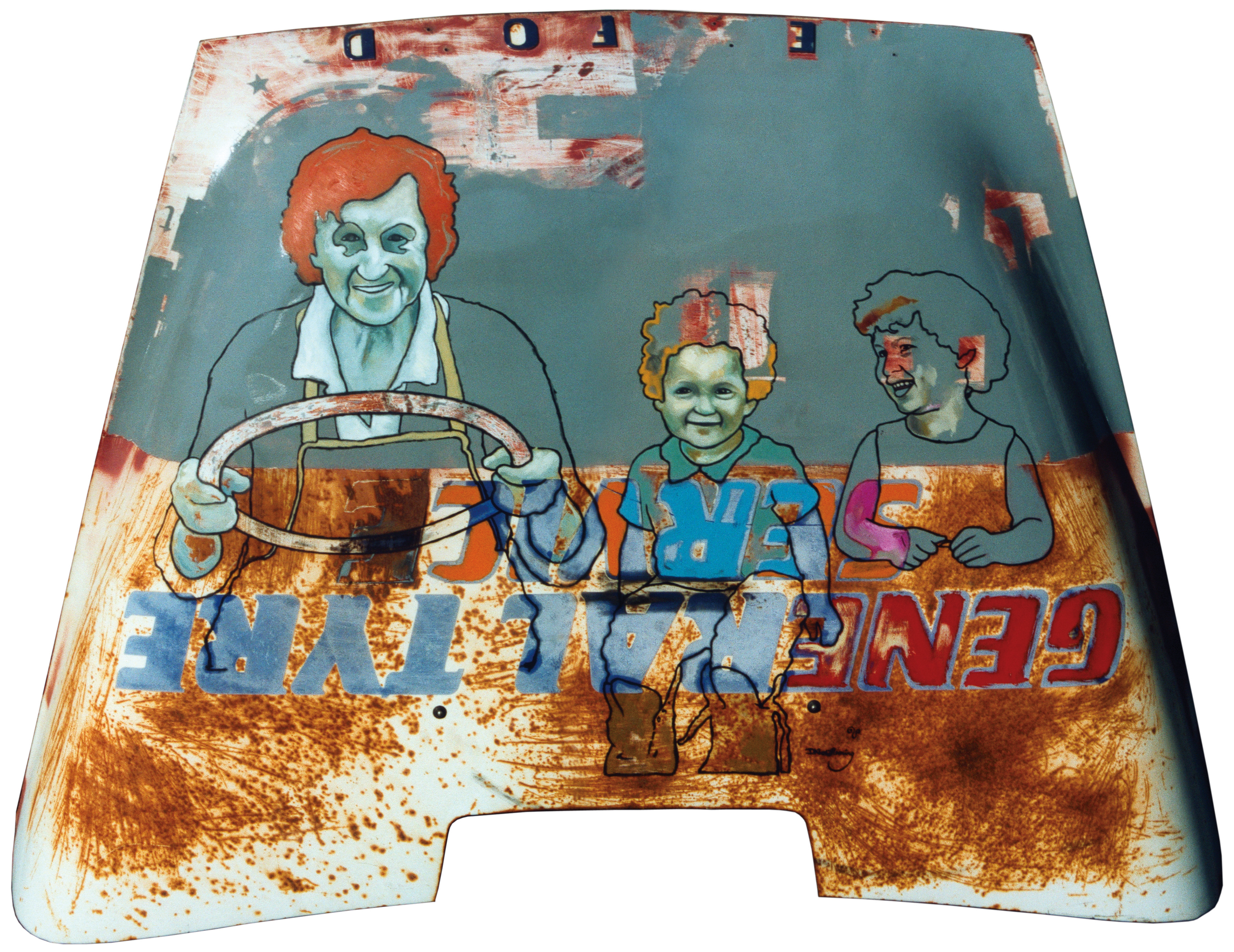 Gene Service (2003) part of the exhibition Making up for lost body language by David Le Fleming