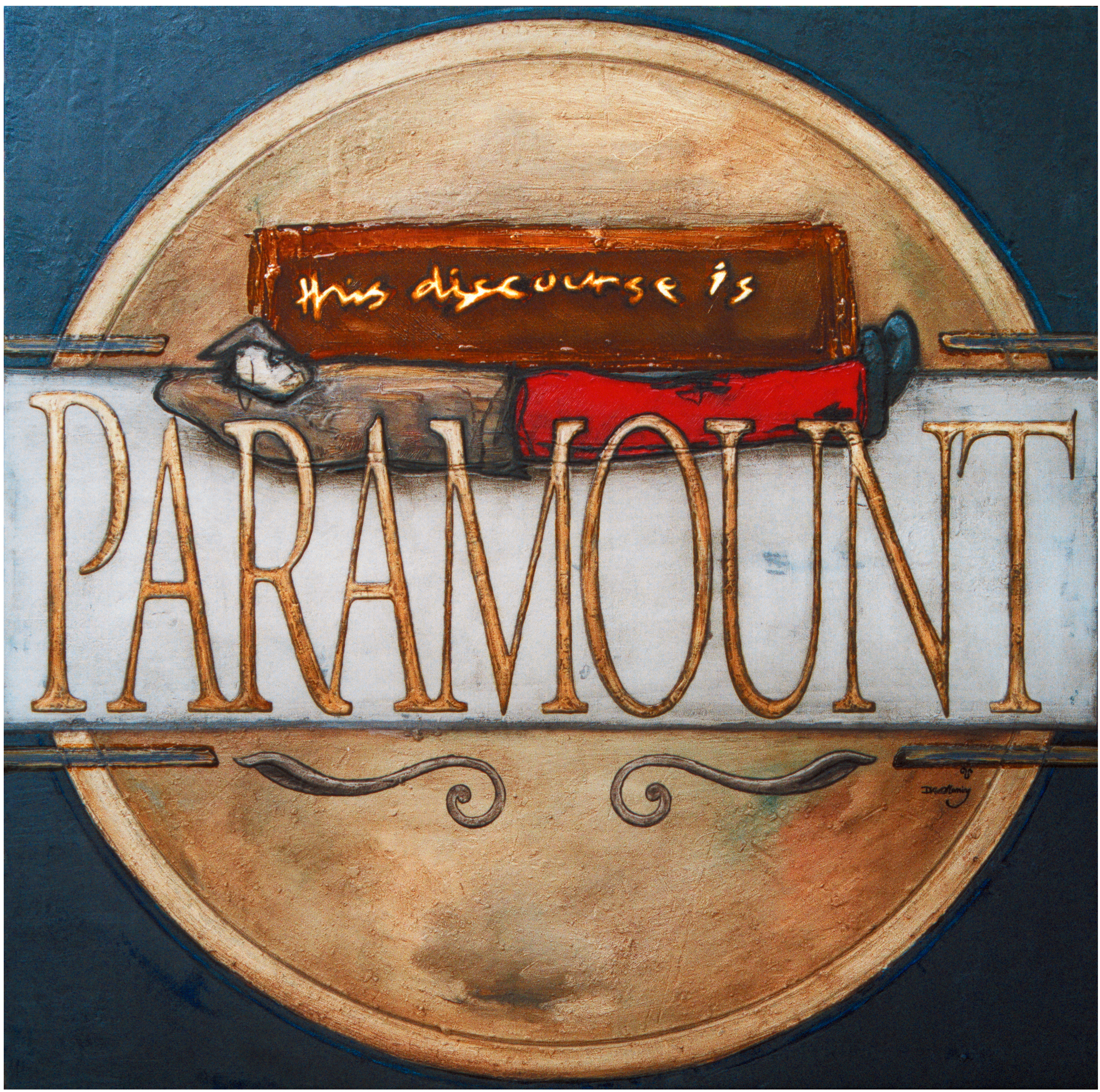 This discourse is paramount by New Zealand painter David Le Fleming, depicting a figure lying on their back contemplating