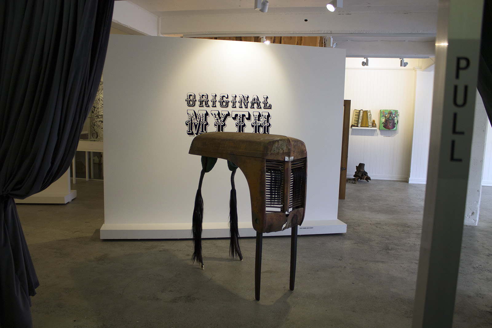 Witch's Hammer in the entrance to Original Myth by David Le Fleming